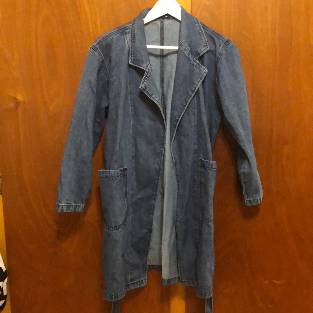 Fashion nova denim jacket! New with tags